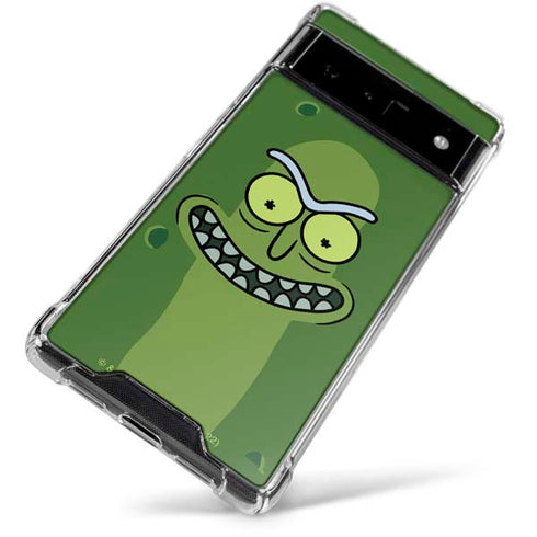 Adult Swim Rick and Morty Pickle Rick Google Pixel 6 Clear Case